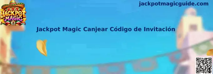 Guía visual para canjear código de invitación de Jackpot Magic